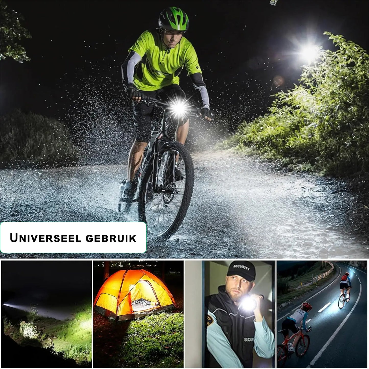 Fietsverlichtingsset oplaadbaar