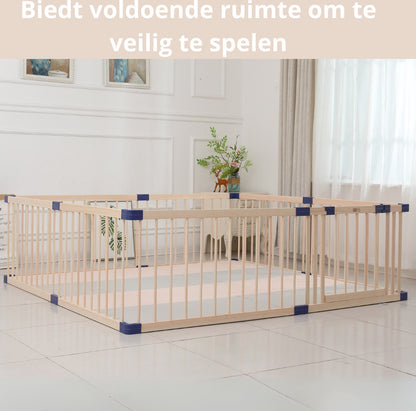 Houten Grondbox – Inklapbare Speelbox – 170x170x61 cm