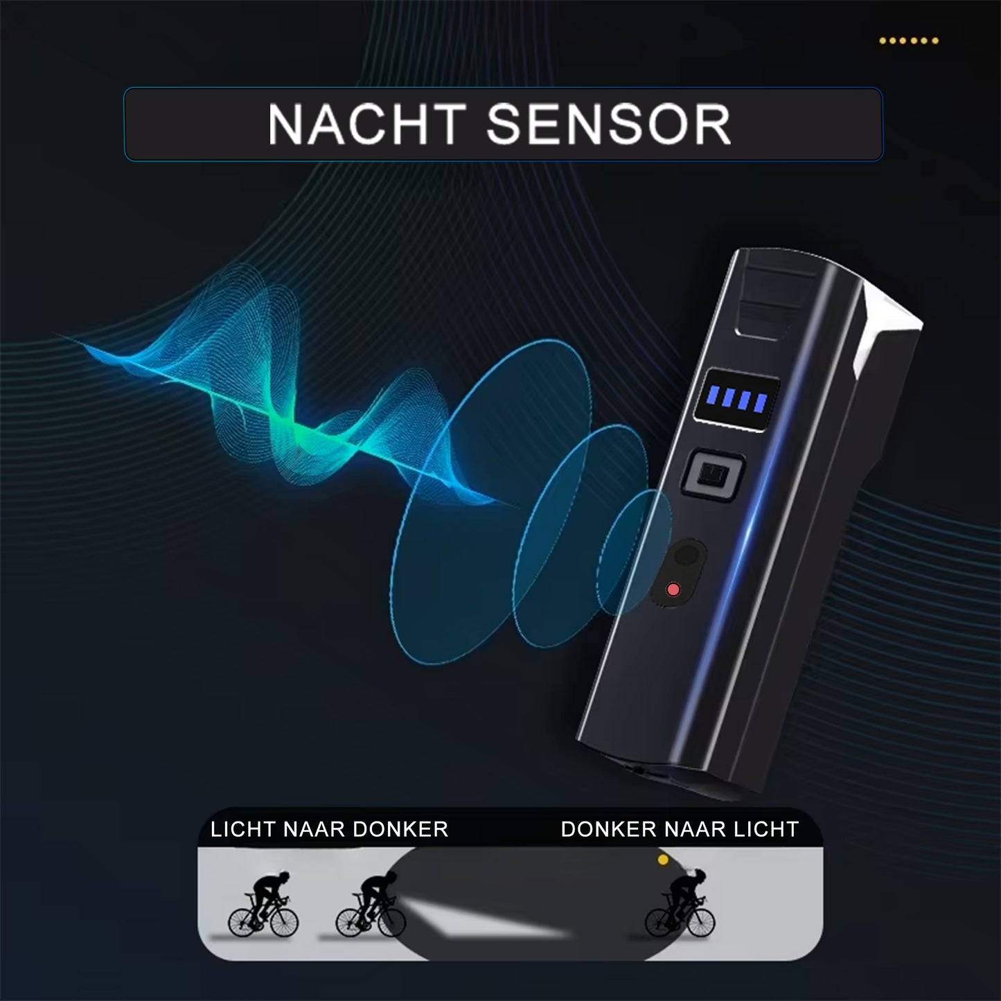 Fietsverlichtingsset oplaadbaar model 2025