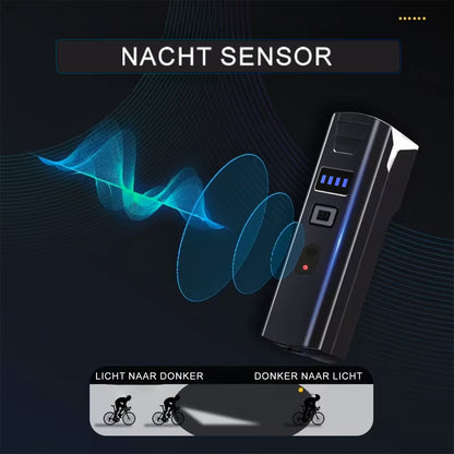 Fietsverlichtingsset oplaadbaar model 2025