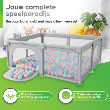 Bespaar tijd en geld met de Surocs alles-in-één set grondbox set