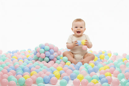 Ballenbakballen 100 stuks – Speelballen voor Grondbox & Speeltent – Veilig & BPA-vrij