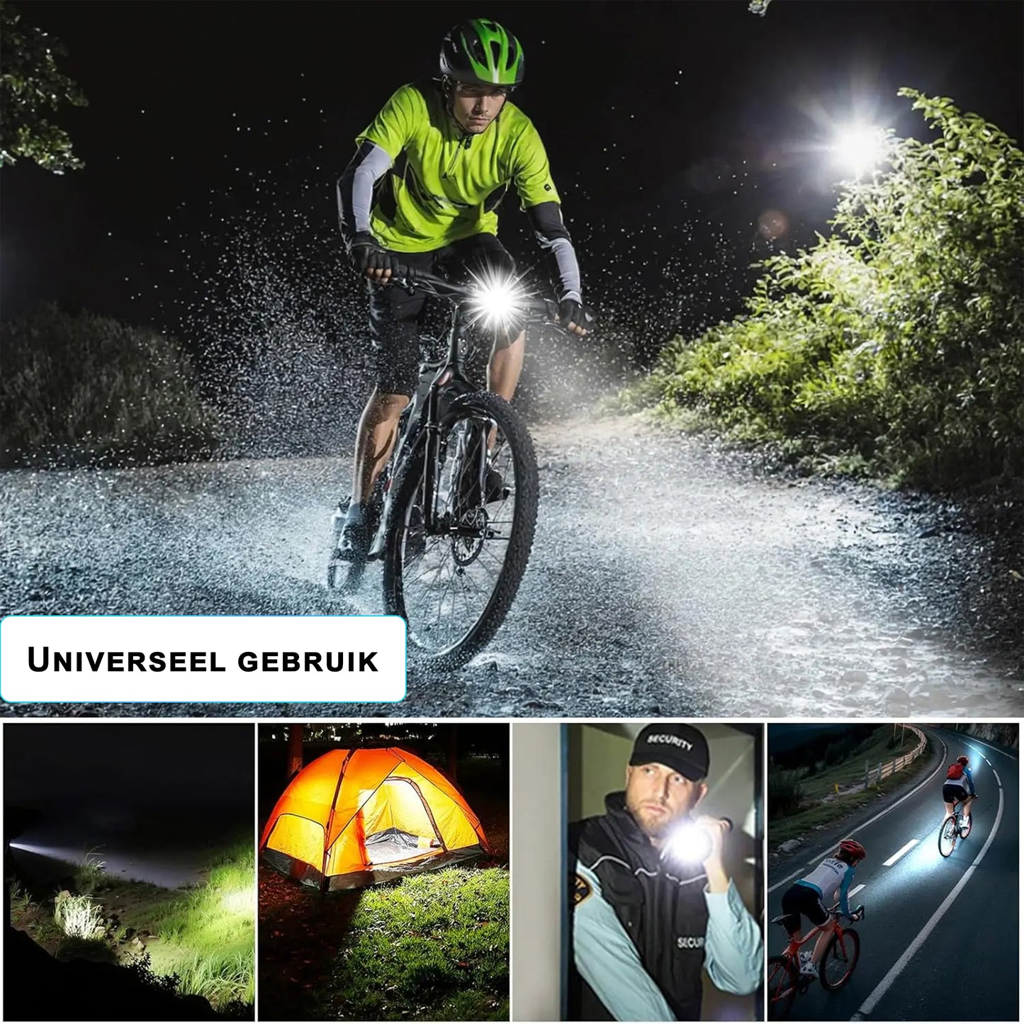 Fietsverlichtingsset oplaadbaar model 2025