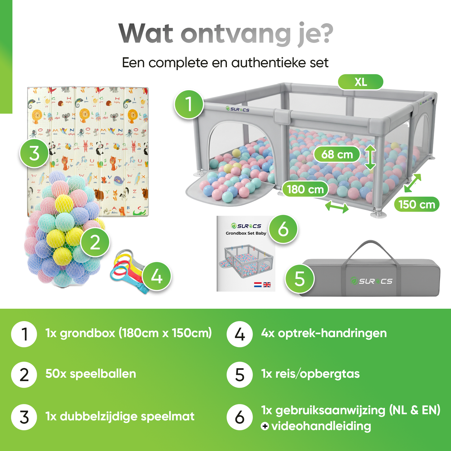 Een complete authentieke set