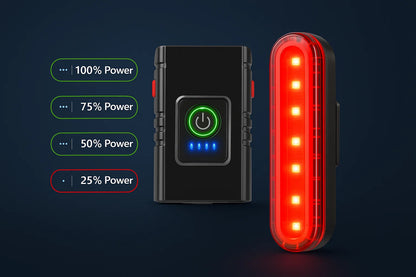 Fietsverlichtingsset oplaadbaar